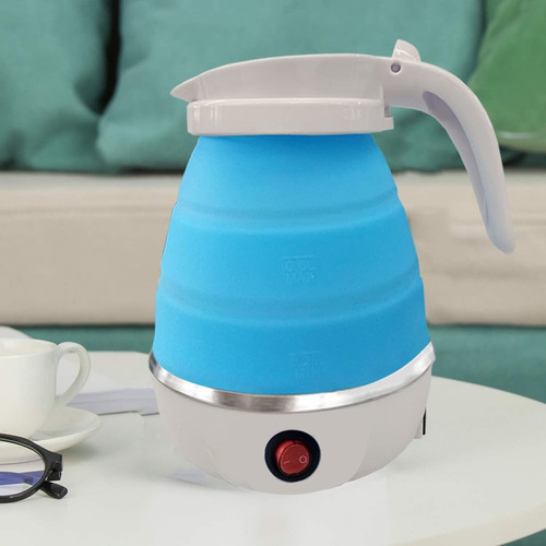 De Hervidor Eléctrico De Silicona Plegable Portátil Para