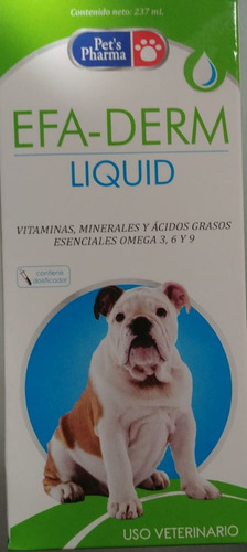 Vitaminas Perros Acido Graso Efa Derm Liquid 237 Ml