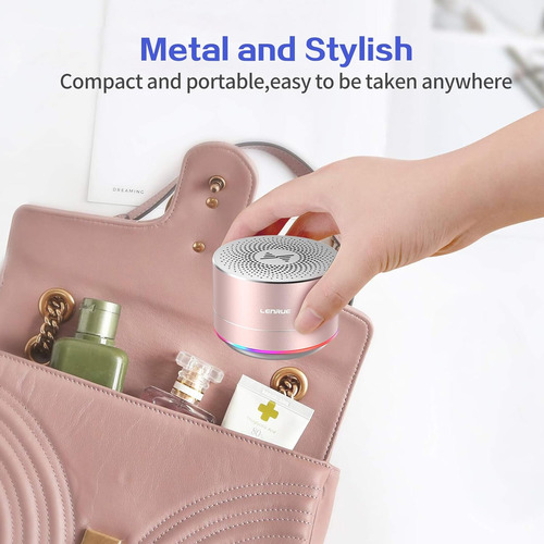 Altavoz Bluetooth Inalámbrico Portátil Lenrue A2 Con Luces..