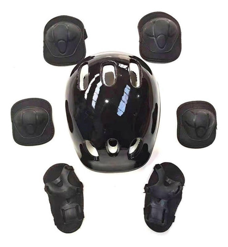 Juego De 7 Piezas For Niños, Patines, Monopatines, Cascos Q