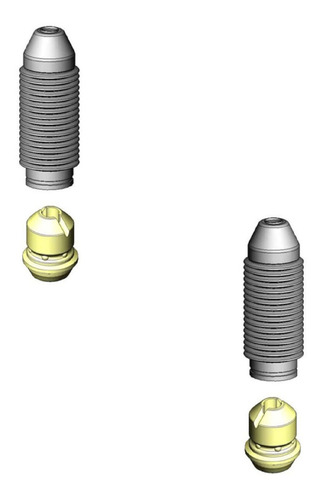2 Cubrepolvo Amortiguador Delanteras Beetle 2001-2002 A4 Kyb