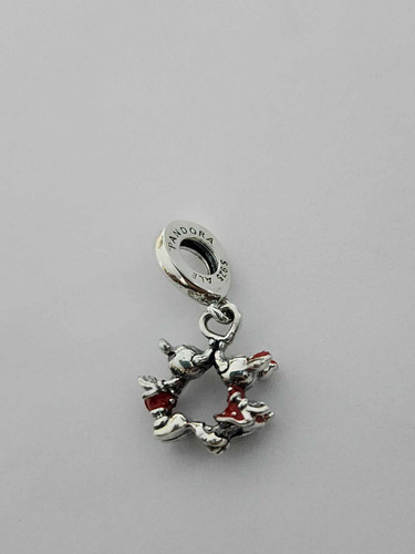 Charm Para Pulsera Pandora Beso Minnie Y Mickey Mouse Amor