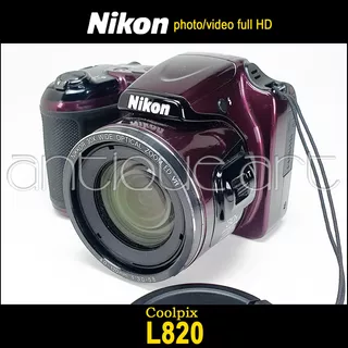 A64 Camara Nikon Coolpix L820 16mp Zoom Foto Video Full Hd