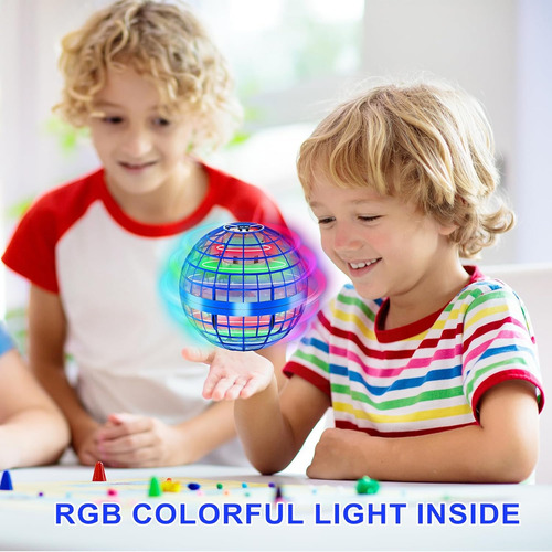 Flying Orb Ball Toy - Hover Ball With Rgb Light Magic Hand
