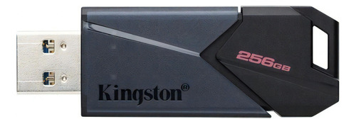 Memoria Flash Usb Kingston De 256 Gb 3.2 Exodia Onix Negra