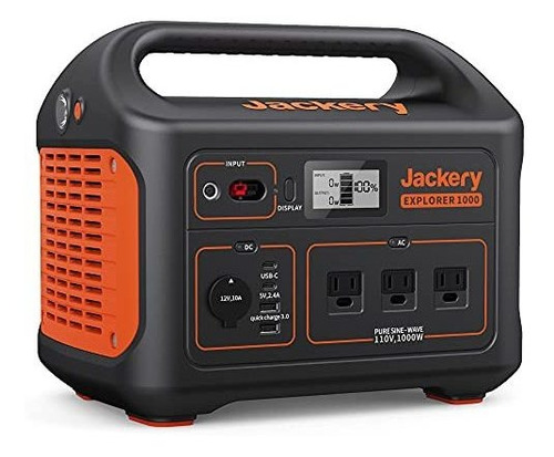 Central Electrica Portatil Jackery Explorer 1000, Generador 