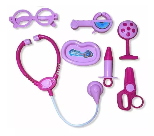 Maleta Kit Medico Brinquedo Doutora Medicina Enfermeira + Jogo