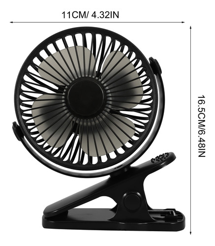 Miniventilador Portátil De 1 Pieza, Ventilador De Carga Usb,