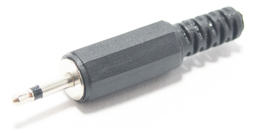 Conector Plug 2.5mm Mono Con Colita Flexible Pack X5