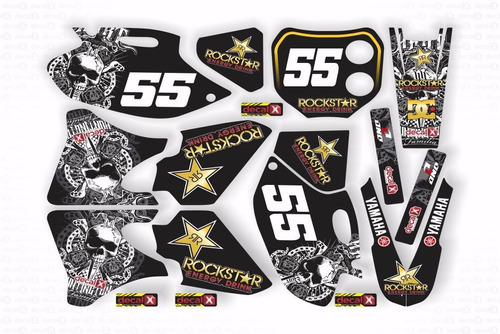 Kit Adesivo Trilha Compatível Com Yamaha Yz 400 1999 0,20mm Cor PADRÃO