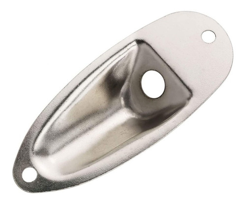 Portajack Para Guitarra Stratocaster Tipo Cuchara Cromado