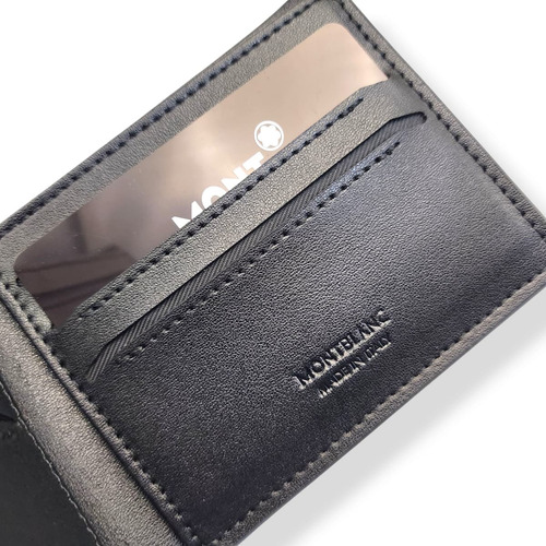 Cartera Tarjetero Organizador Billetera Mb Mod.004 Negro Rayas (Usado)