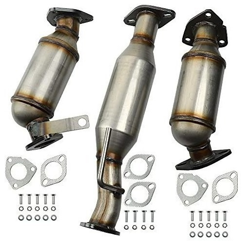 Mayasaf 3 Pcs Catalytic Converter For Chevy 2009-17 Traverse