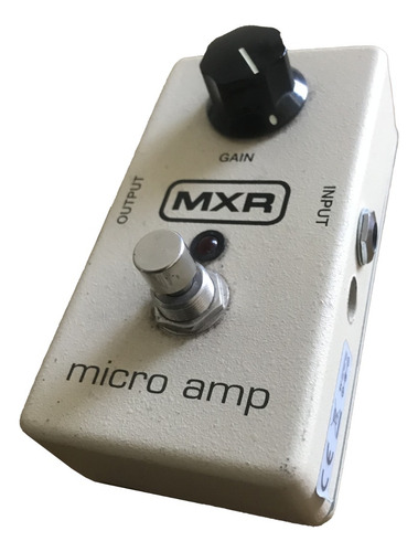 Pedal Para Guitarra Mxr Micro Amp M-133 Crema (Usado)