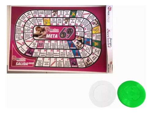 Juego De Mesa Sensual Para Parejas / Juego De La Oca Sensual