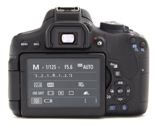 Imagen 3 de 7 de Camara Profesional Canon T6i +lente 18.55mm 24,1 Mpx Wifi