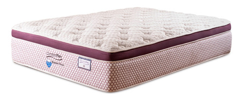 Colchón King Size Spring Air Aurora Comfortflex Sp Color Morado