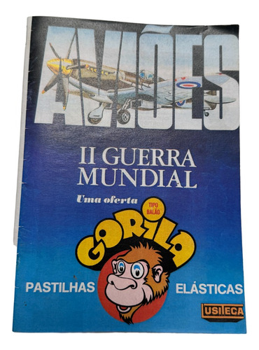 Álbum Figurinha Segunda Guerra Mundial Aviões 1979 Alemanha