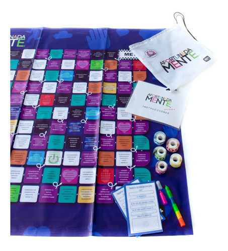 Afortunadamente Jumbo 120x120 Juego Finanzas Niños Original