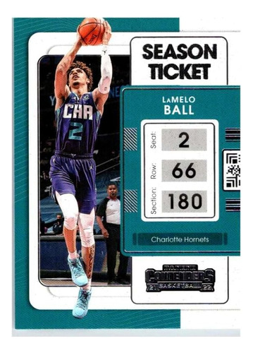 Pelota De Baloncesto Lamelo Panini Contenders 6 Nm+-mt+ De L