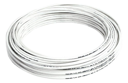 Cable Eléctrico Thw Calibre 12, 100 M Color Blanco Surtek