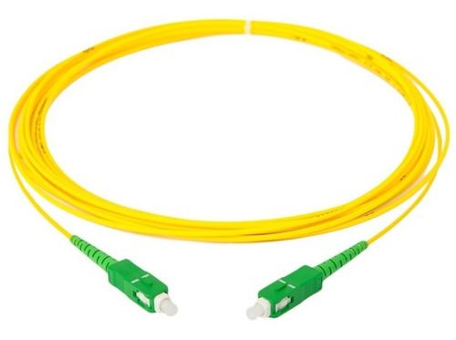 Patch Cord De Fibra Silver Simplex Mono-modo Sc/apc - Sc/apc