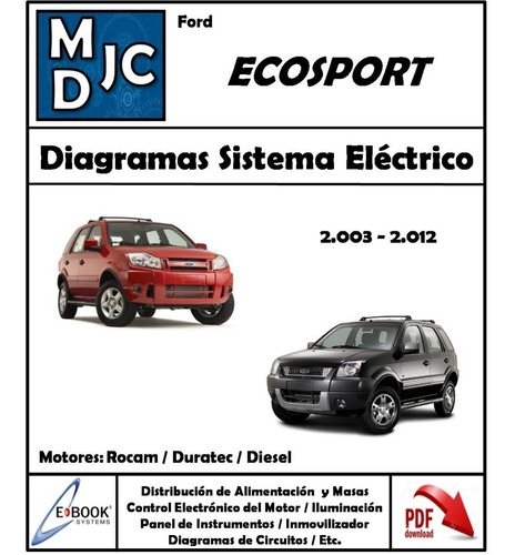Imagen 1 de 2 de Ford Ecosport 2003-2012 Manual (sistema Eléctrico)