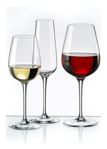 Imagen 5 de 9 de Copas Vino Cristal Rona Salut 540ml X 6 Unidades