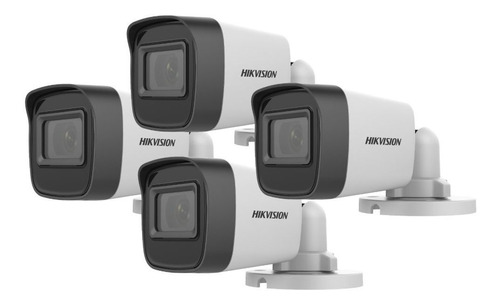 Camara Seguridad Hikvision 720p 2.8mm 4 Unidades