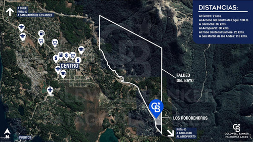 Venta Lote/terreno De 2261,74 M2, Barrio Cerrado Los Rododendros Villa La Angostura
