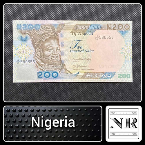 Nigeria - 200 Naira - Año 2018 - P #29 - Africa