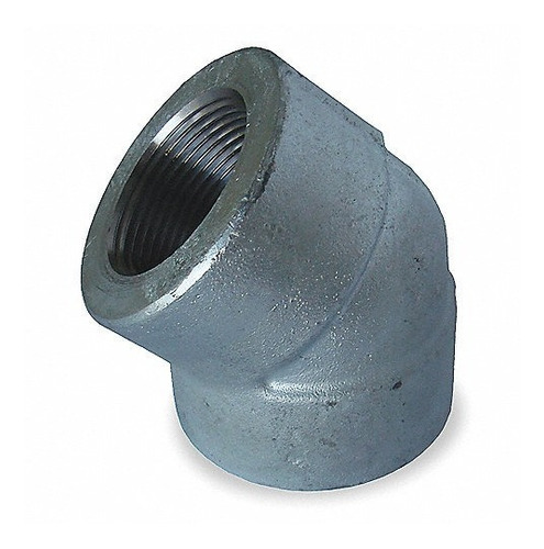 Codo 2 X 45° Acero Al Carbon Forjado A105 3000psi Npt