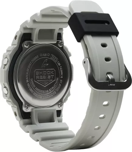 Reloj Casio Hombre G-shock Dw-5600ca-8d Original Color de la correa Negro  Color del bisel Negro