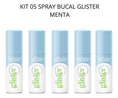 Spray Refrescante Bucal Glister Hálito Fresco Todo Dia 05uni
