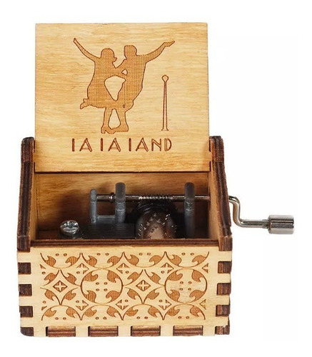 Caja Musical La La Land Box Wood Music Cajita