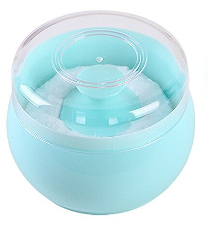 Topwon Baby Powder Puff Kit Azul