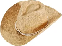 Comprar Sombrero De Vaquero De Paja Para Mujer, Sombrero De Vaquero