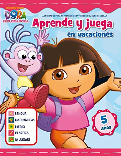 Dora La Exploradora Cuadernos De Vacaciones  - Aprende Y Jue