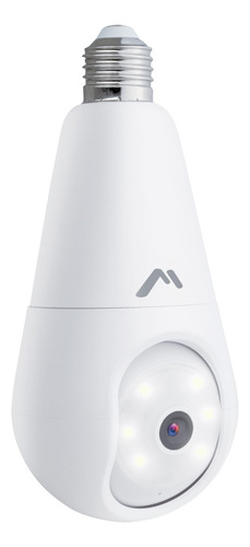 Cámara De Vigilancia Robotizada Mitzu Msc-2012 360° Blanco