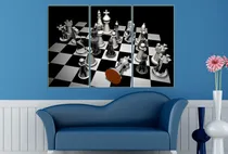 Comprar Cuadro 60x90cm Ajedrez Juegos Chess Peon M4