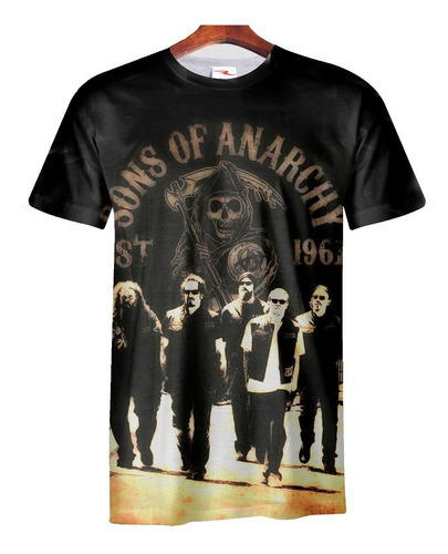 Remera Sublimada Sons Of Anarchy Ranwey Cs334