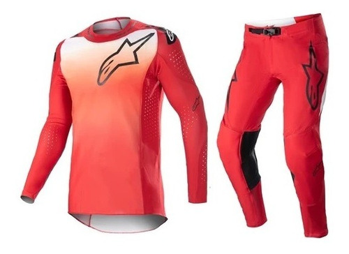 Conjunto Mx Supertech Risen 2023 Alpinestars