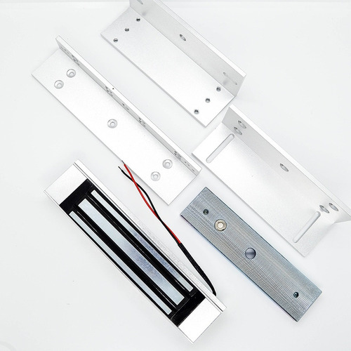 Imagen 3 de 10 de Cerradura Magnetica Electromagnetica 300 Lbs C/ Zl Setm180