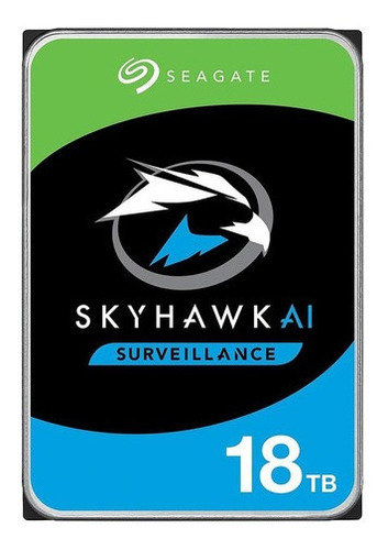 Disco Rígido Interno Seagate Skyhawk Ai St18000ve002 18tb