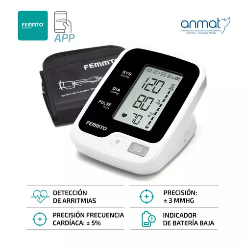 Tensiómetro Digital Brazo Medidor Presión Automático