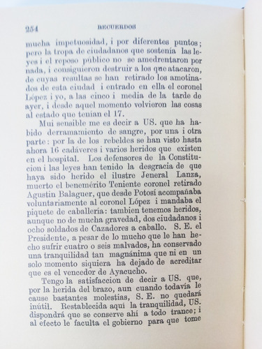 Recuerdos Del Tiempo Heroico / Mariscal Ant. José De Sucre (Usado)