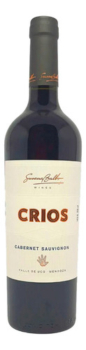 Vinho Argentino Crios Cabernet Sauvignon 750ml Tto Kit C/6