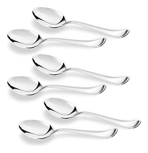 Set Cucharas Postre Acero Inoxidable  6 Ud.