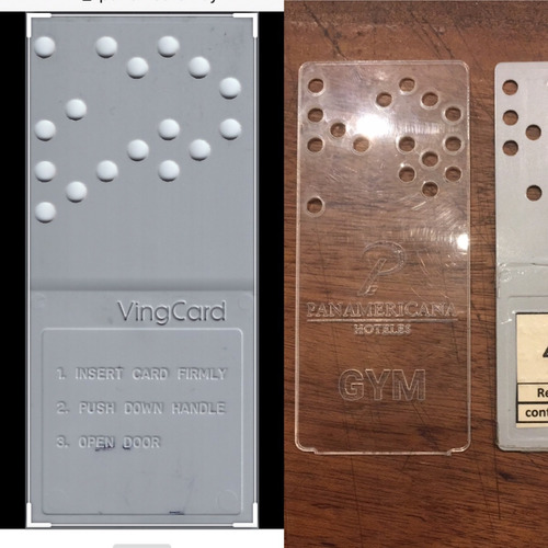 Punch Card Keys / Hoteles / Llaves / Vingcard