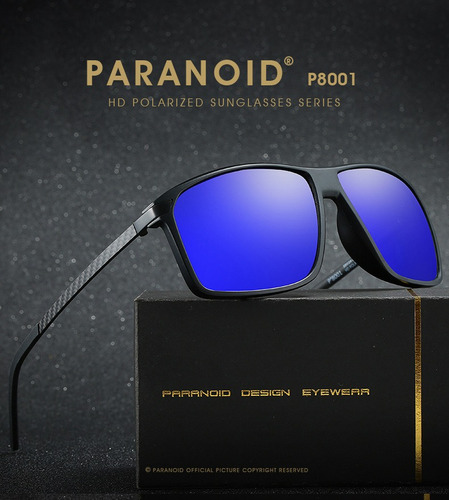 Lentes De Sol Polarizados Marca Paranoid Unisex Salou 03